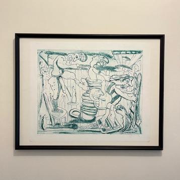 Fred Bervoets, ets jaren 1970 beschikbaar voor biedingen