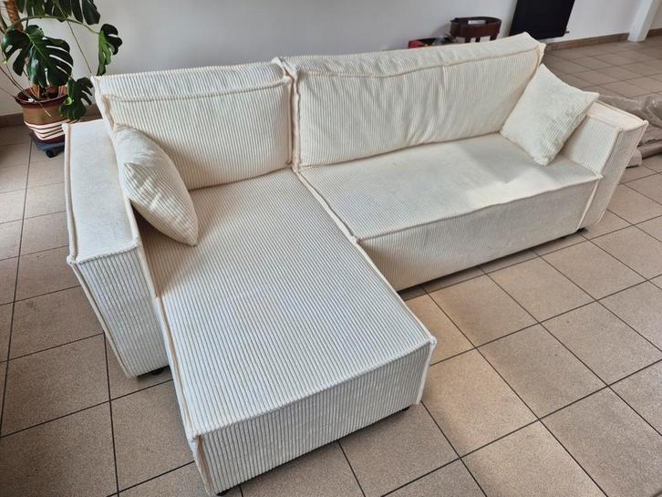 Canapé d'angle convertible réversible, Maison & Meubles, Canapés | Coins salons complets, Comme neuf, Enlèvement