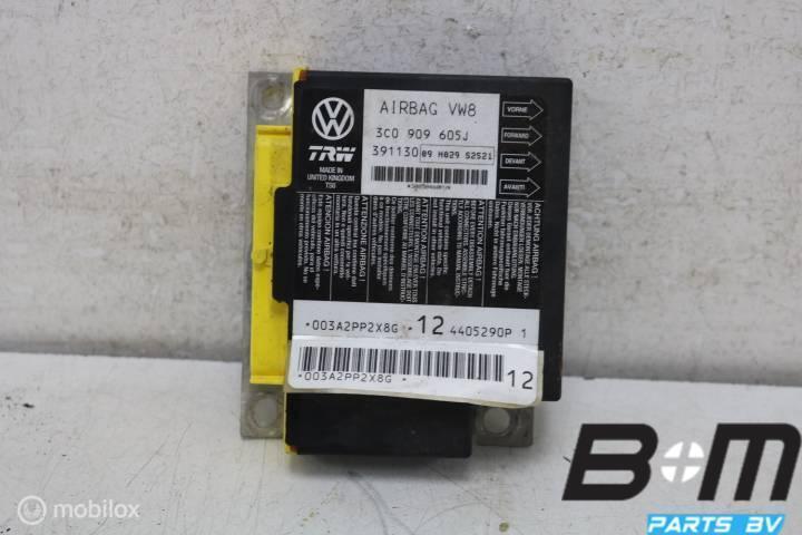 Airbagmodule VW Passat B6 Var. 3C0909605J, Auto diversen, Anti-diefstal, Gebruikt