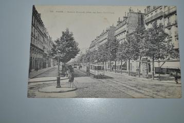 France 1909 Carte postale Paris/Avenue Boquet