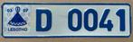 nummerplaat nummerplaten  plaque immatriculation  LESOTHO, Ophalen of Verzenden, Zo goed als nieuw