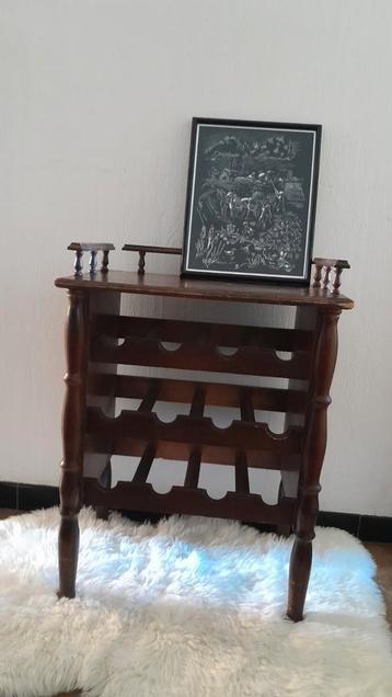 Kast voor flessenhouder, Huis en Inrichting, Woonaccessoires | Wijnrekken, Ophalen, 5 tot 15 flessen, Zo goed als nieuw, Minder dan 50 cm
