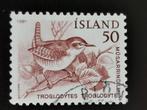 Islande 1981 - oiseaux - Troglodyte, Timbres & Monnaies, Timbres | Europe | Scandinavie, Affranchi, Enlèvement ou Envoi, Islande