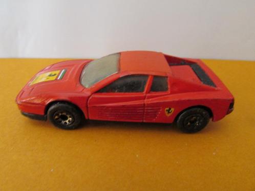 FERRARI TESTAROSSA, BOITE D'allumettes, Hobby & Loisirs créatifs, Voitures miniatures | 1:50, Utilisé, Voiture, Matchbox, Enlèvement ou Envoi