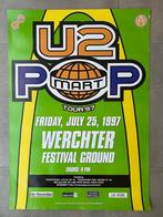 Poster U2 Popmart Tour 1997 in Werchter, Ophalen of Verzenden, Zo goed als nieuw