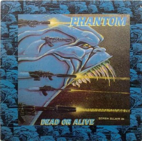PHANTOM / dead or alive. 1lp. 1987.  us 12., Cd's en Dvd's, Vinyl | Hardrock en Metal, Gebruikt, Ophalen of Verzenden