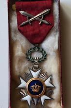 Ridderkruis van de Kroon met zwaarden WO1, Ophalen of Verzenden, Landmacht, Lintje, Medaille of Wings