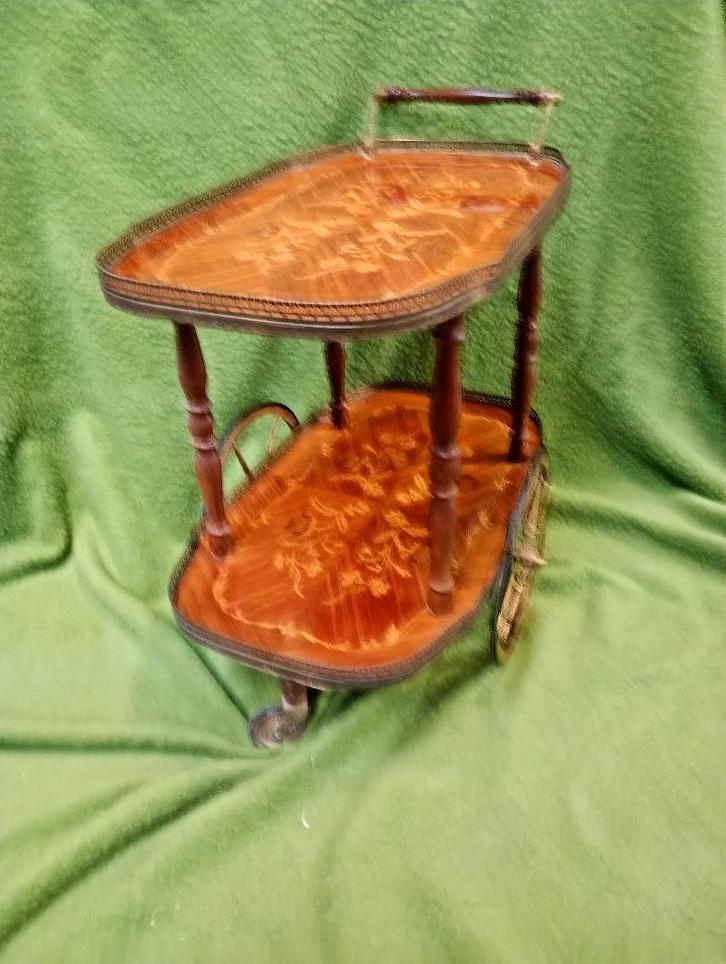 Chariot de service vintage, Antiquités & Art, Curiosités & Brocante, Enlèvement