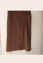 Rok in velour Nieuwstaat!, Kleding | Dames, Rokken, Verzenden, Zo goed als nieuw, Maat 42/44 (L), Bruin