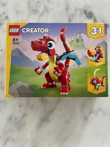 Lego Creator 31145 Dragon Poisson Perroquet 3 en 1 (Neuf) disponible aux enchères