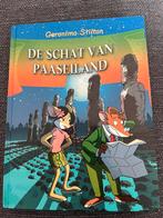 Boek Geronimo Stilton ‘De schat van Paaseiland’, Comme neuf, Enlèvement ou Envoi