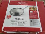 Lagostina pan met deksel 28cm, Maison & Meubles, Cuisine | Casseroles & Poêles, Enlèvement ou Envoi, Neuf