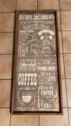 Wanddecoratie hout/tekstbord/spreuken., Huis en Inrichting, Woonaccessoires | Tekstborden en Spreuken, Ophalen of Verzenden, Zo goed als nieuw