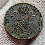 Leopold II - 1 cent 1875 - kwaliteit!, Enlèvement ou Envoi