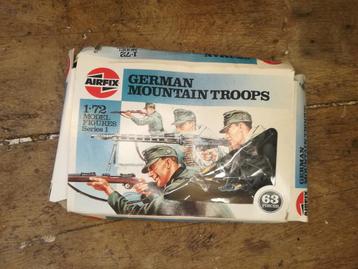 Duitse bergtroepen 1/72e Airfix  beschikbaar voor biedingen
