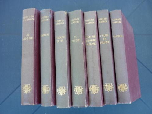 7 livres Georges Simenon Collection Presse de la Cité, Livres, Policiers, Utilisé, Enlèvement ou Envoi