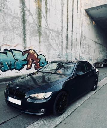 325i coupé, Auto's, BMW, Achterwielaandrijving, Blauw, Leder, Bruin