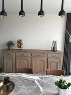 Massief eiken kast, Huis en Inrichting, Kasten | Dressoirs, Ophalen, Rustiek, Eikenhout, Zo goed als nieuw