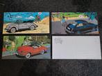 3cartes de Jidéhem parues à l'occasion des 50 ans Volkswagen, Enlèvement ou Envoi, Autres personnages, Neuf, Image, Affiche ou Autocollant