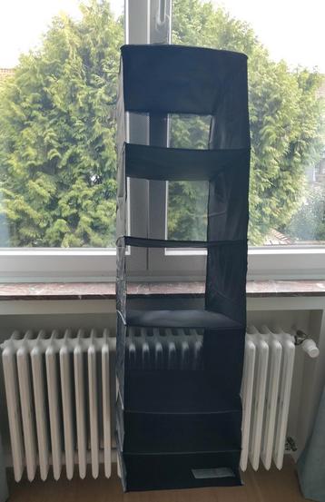 SKUBBRangement à 6 compartiments, gris foncé, 35x45x125 cm

 beschikbaar voor biedingen