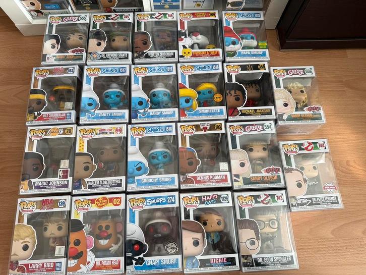 Funko pop lot de 315 pop toutes avec protection souple, Verzamelen, Poppetjes en Figuurtjes, Zo goed als nieuw, Ophalen