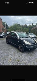 Citroen c3 cabrio 1.2benzine 2008/ 132000km, Auto's, Zwart, Bedrijf, Handgeschakeld, Grijs