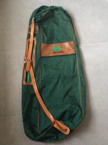 Lacoste Golf Tas - 125 cm x 55 cm - Groen - Lederen Riemen beschikbaar voor biedingen