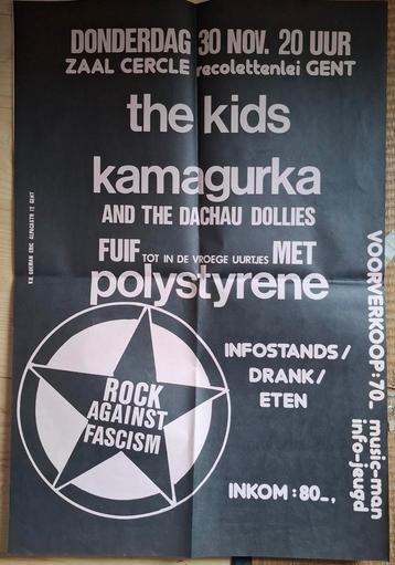 Kamagurka punk affiche 1978 beschikbaar voor biedingen