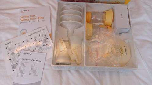 Medela dubbele borstkolf Swing maxiflex, Kinderen en Baby's, Babyvoeding en Toebehoren, Zo goed als nieuw, Borstkolf, Ophalen