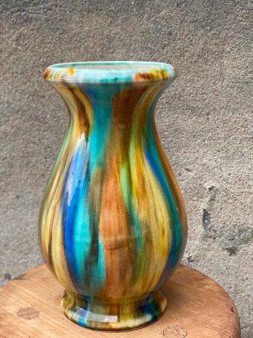 Vintage art deco vaas keramiek, Antiek en Kunst, Antiek | Vazen, Ophalen of Verzenden