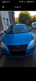 Volswagen polo 9n 2006 1.2 essence, Auto's, Euro 5, Stof, Apple Carplay, Blauw