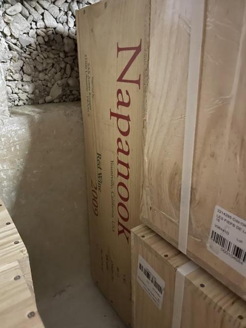 12 bouteilles - Napanook 2009 (C. Moueix), Collections, Vins, Neuf, Vin rouge, Amérique du Nord, Pleine, Enlèvement