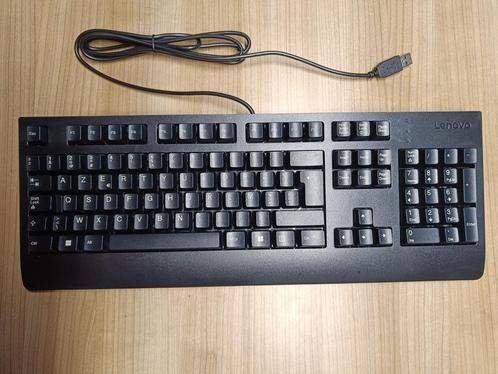 Lenovo toetsenbord Azerty en muis - nieuw, Informatique & Logiciels, Claviers, Neuf, Azerty, Filaire, Ensemble clavier et souris