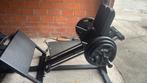 Atx compact leg press + 100kg gewichten, Sport en Fitness, Ophalen, Zo goed als nieuw