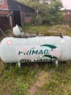 500 Litre gas tank, Ophalen