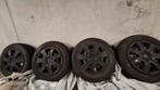 Stalen velgen met winterbanden 195/65r15, Autos : Pièces & Accessoires, Pneus & Jantes, Enlèvement, 15 pouces, Pneus hiver, Jante(s)