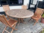 Teak tuinset Royal Arrow, Tuin en Terras, Tuinsets en Loungesets, Ophalen