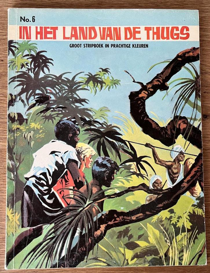 Jungle Reeks - In het land van de Thugs -6-1e(1967) Strip, Livres, BD, Comme neuf, Une BD