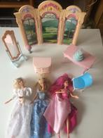 Barbies et accessoires (lot de 3 Barbies avec accessoires), Enlèvement, Utilisé, Barbie