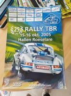 Affiche 25ème rallye TBR 2005, Comme neuf, Enlèvement ou Envoi