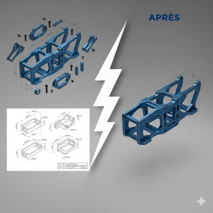 Modélisation 3D de pièces sur mesure, Informatique & Logiciels, 3D Imprimantes, Neuf, Enlèvement ou Envoi