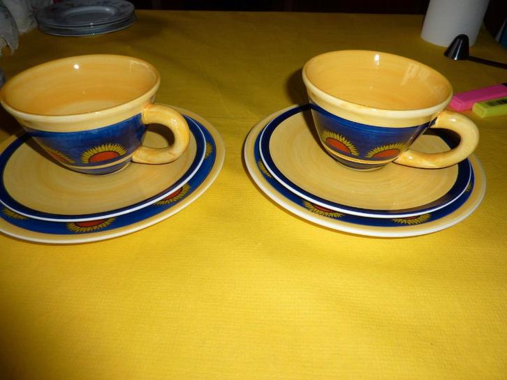 Service à déjeuner BECEL pour 2 personnes (Neuf), Huis en Inrichting, Keuken | Servies, Nieuw, Compleet servies, Overige stijlen