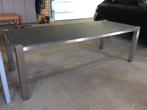 tuintafel, Tuin en Terras, Tuintafels, Ophalen, Gebruikt, Rechthoekig, Aluminium