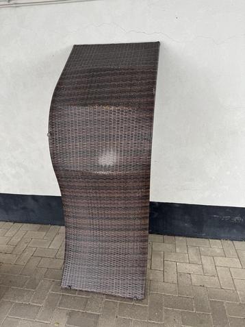 Chaise longue en résine tressée - bain de soleil ( 2 unités) beschikbaar voor biedingen