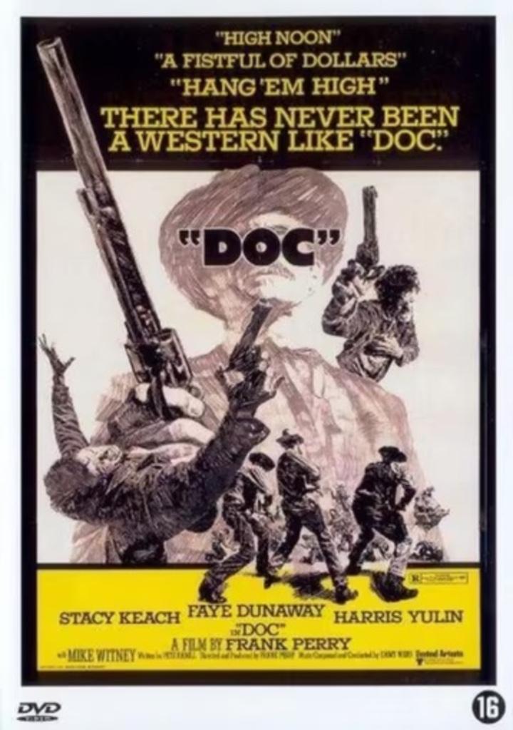 Western DOC met Faye Dunaway en Stacy Keach, Cd's en Dvd's, Dvd's | Klassiekers, Ophalen of Verzenden