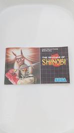 Sega Mega Drive The Revenge of Shinobi instruction manual, Games en Spelcomputers, Ophalen of Verzenden, Gebruikt, Mega Drive