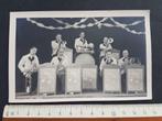 Fotokaart Orkest MINERVA BOYS Mechelen ? accordeon Saxofoon, Ophalen of Verzenden, 1940 tot 1960, Ongelopen, Antwerpen