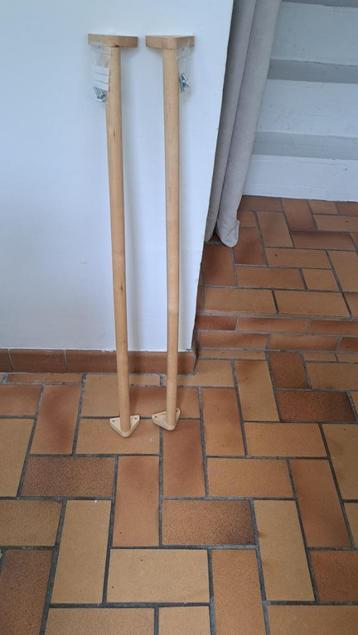 Tringle à vêtements en bois Pax Ikea Komplement 100 cm (2 un, Enlèvement, Utilisé, 100 à 150 cm