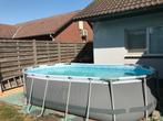 Bestway zwembad 427/250/100, Tuin en Terras, Zwembaden, Ophalen, Zo goed als nieuw
