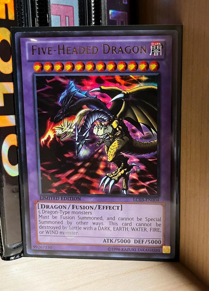 Five-Headed Dragon - Yu-Gi-Oh!, Hobby en Vrije tijd, Verzamelkaartspellen | Yu-gi-Oh!, Ophalen of Verzenden